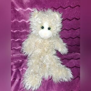 Vintage 24k Polar Puff Hugga Puffs Shagft Cat Plush Toy